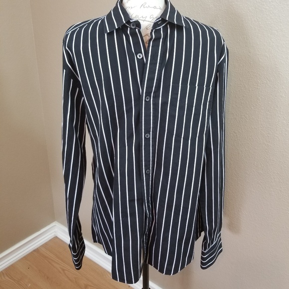 Tommy Hilfiger Other - Tommy Hilfiger Vertical Stripe Slim Fit Shirt M